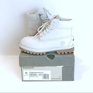 Toddlers Timberland Girls Leather Boots SIZE 11